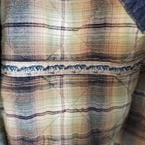 VTG 80S RAW Rugged Active Wear Denim Jacket - Picture 13 of 14